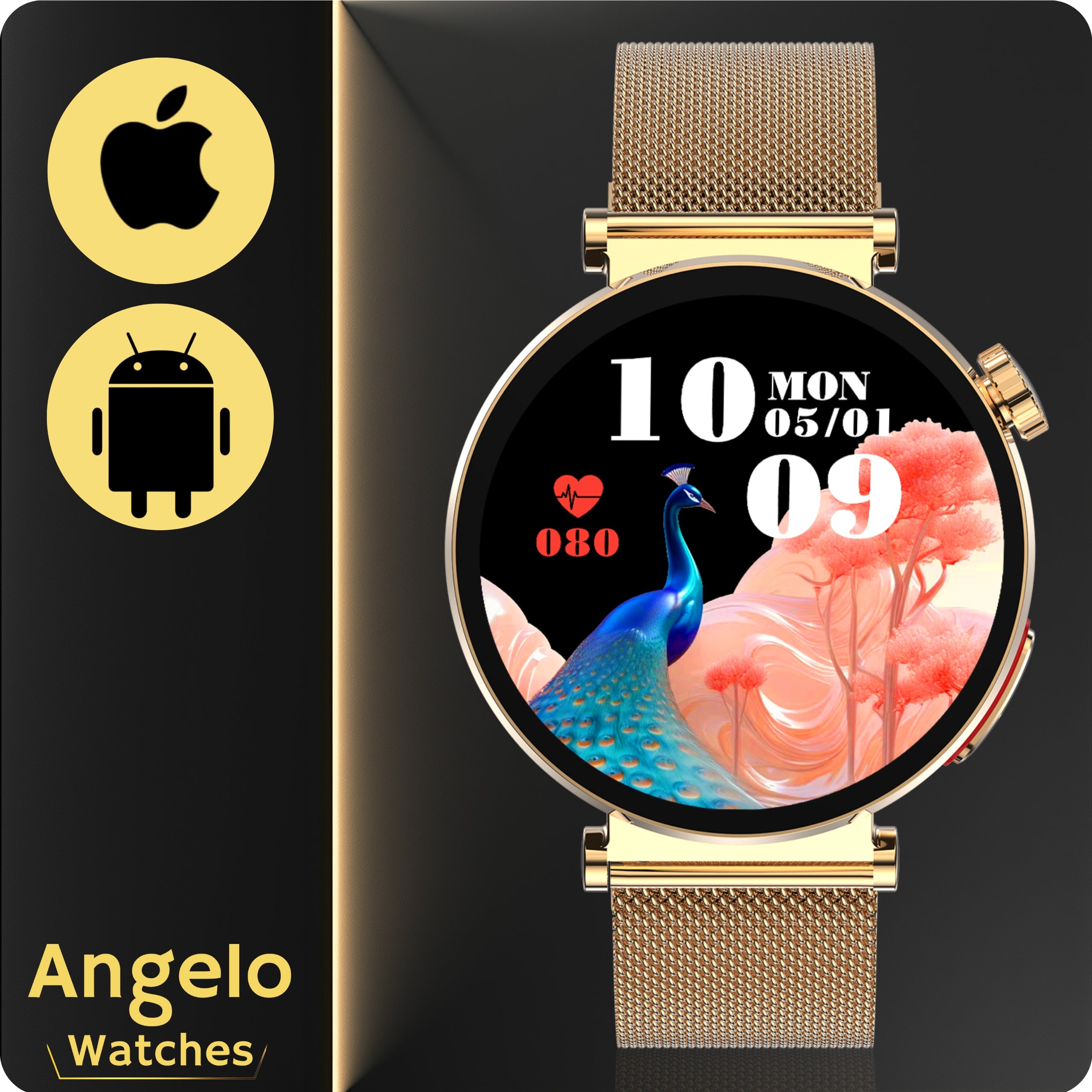 SMARTWATCH CARDIOWATCH WOMEN'S SUGAR MEASUREMENT PRESSURE PPG EKG HRV MENU PL Manufacturer code Smartwatch zegarek damski srebrny glukoza