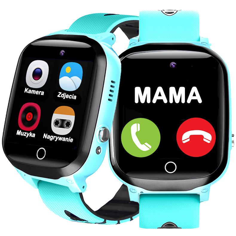 SMARTWATCH CHILD WATCH TALKING PLACE ON SIM CAMERA GAMES MENU PL