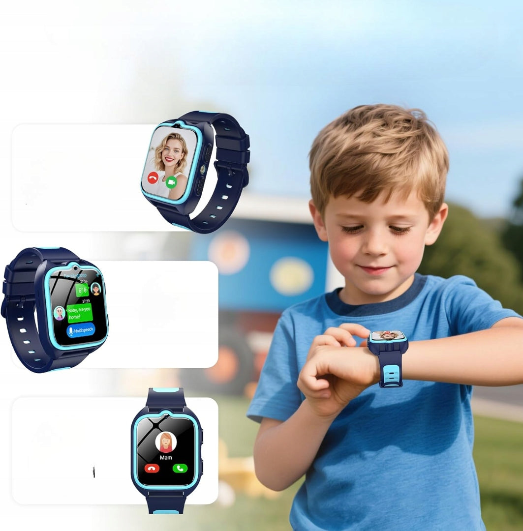 SMARTWATCH CHILDREN'S SCHOOL WATCH SMART IOWODO Z30 SAUCE LED FLASHLIGHT IP68 Packaging status original