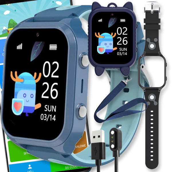 SMARTWATCH CHILDREN'S WATCH SIM PHONE VIDEO CALL GPS SMS MUSIC GAME