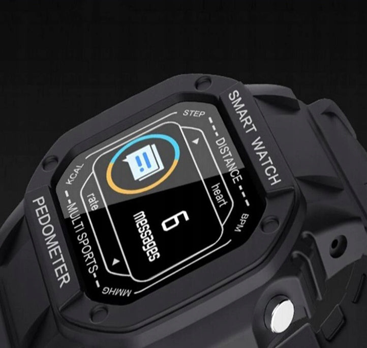 SMARTWATCH CLOCKS PULSE PEDOMETER Manufacturer code I2 black