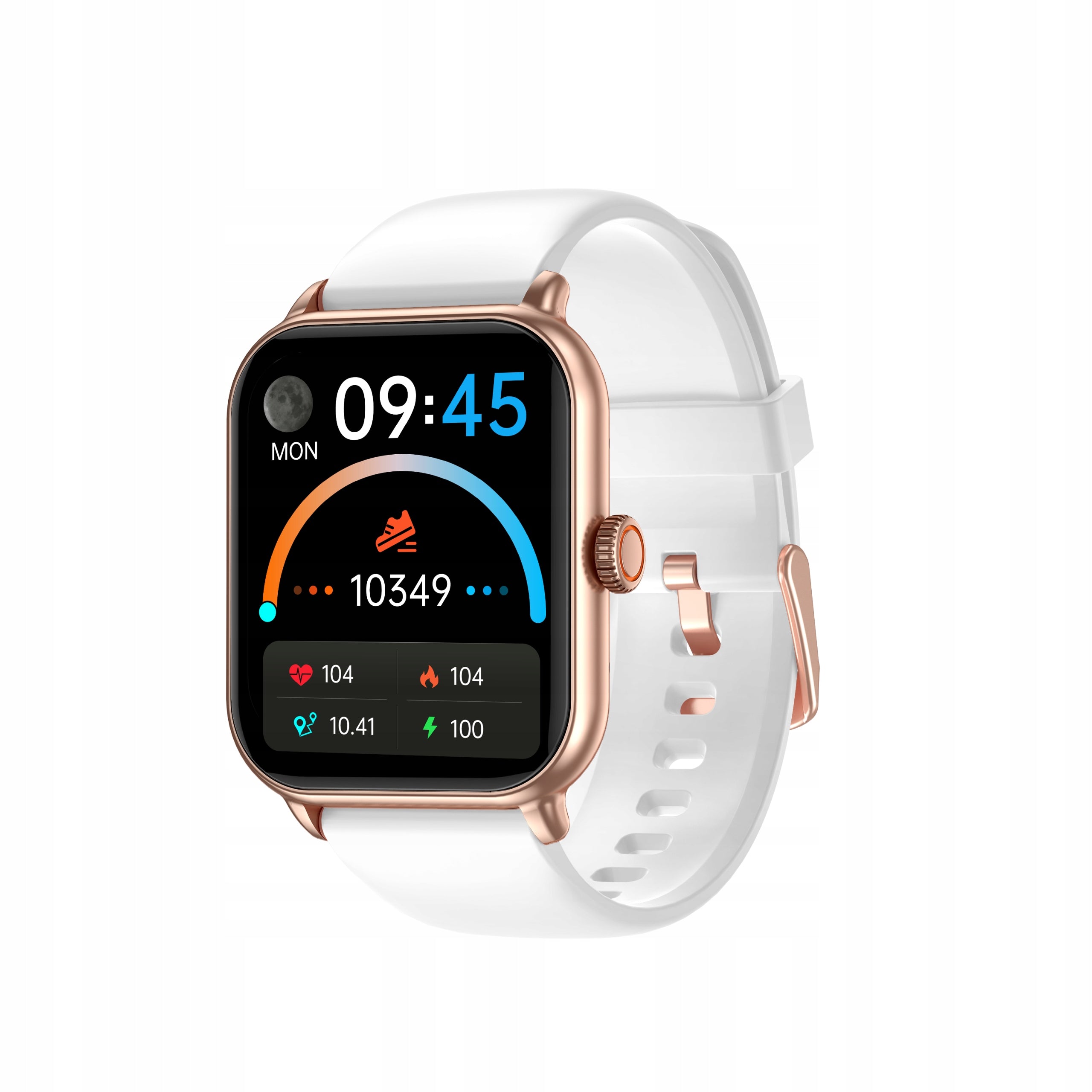 SMARTWATCH DAMSKI ZEGAREK WODOODPORNY PL MENU ROZMOWY SMART WATCH + 2 PASKI