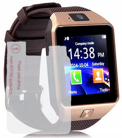 SMARTWATCH DZ09 WATCH 34FUNCTIONS KAM SIM PL FOIL Packaging status original