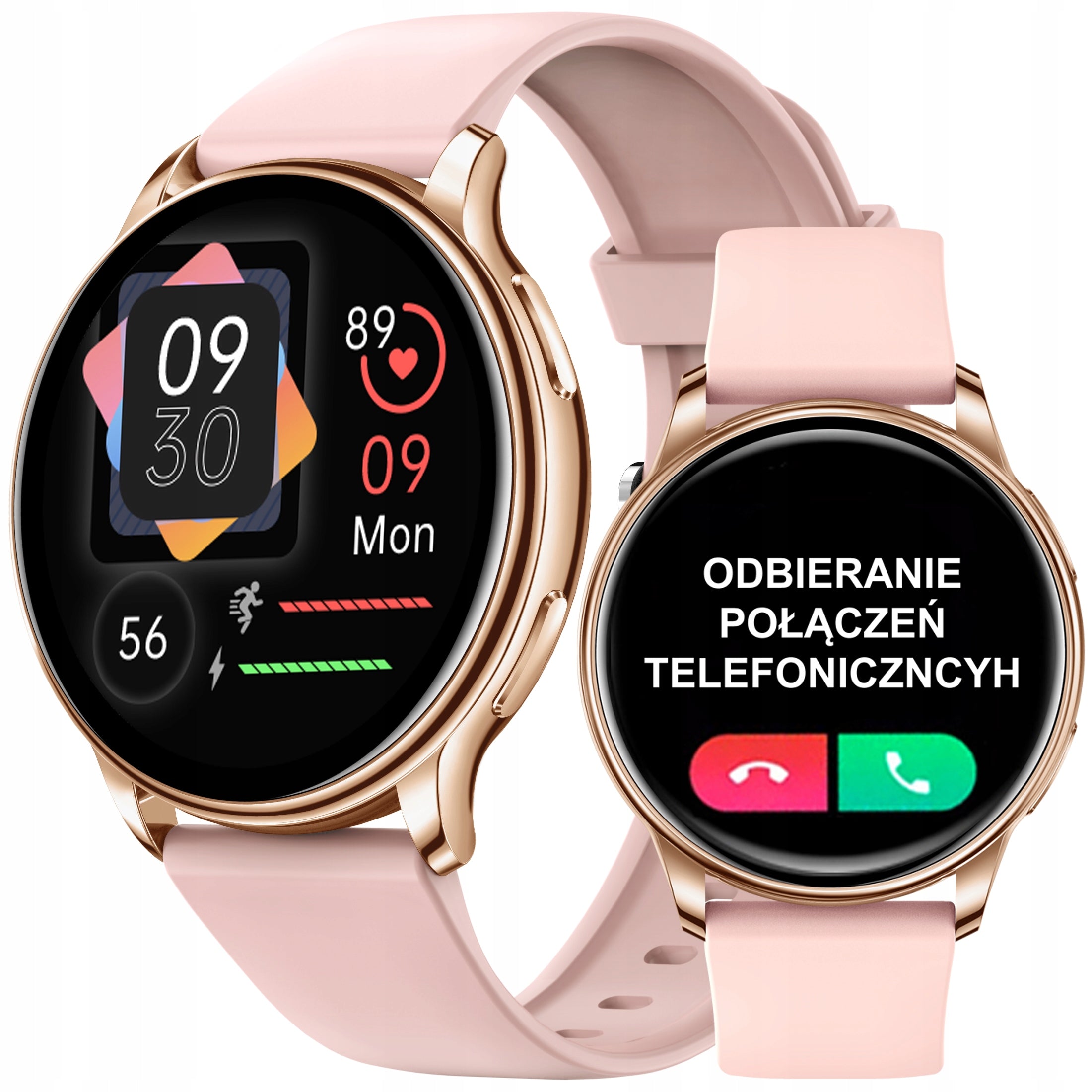SMARTWATCH ELEGANT WOMEN'S WATCH MENU PL TALK BRACELET + STRAP Packaging status original