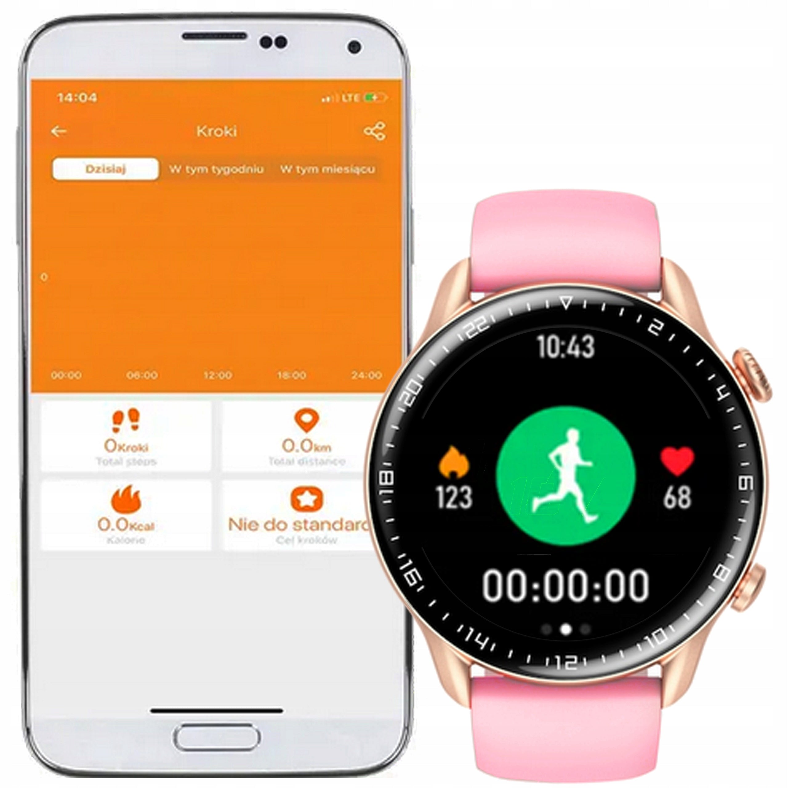 SMARTWATCH ELEGANT WOMEN'S WATCH TALK SPORT APPLICATION POLISH MENU