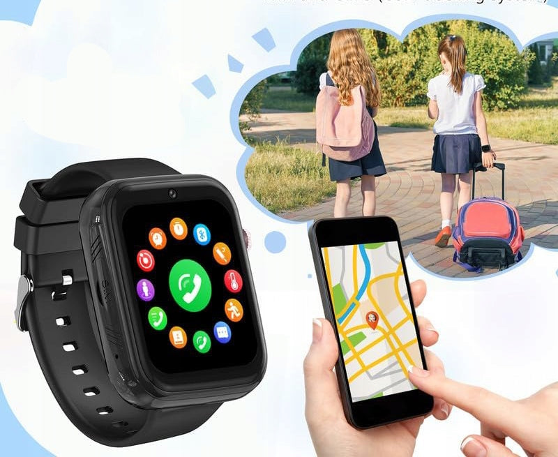 SMARTWATCH FOR CHILDREN EURHOWING CONNECTIONS 4G SIM CAMERA GPS SAUCE Manufacturer code smartwatch dla dzieci z funkcją SOS GPS 4g