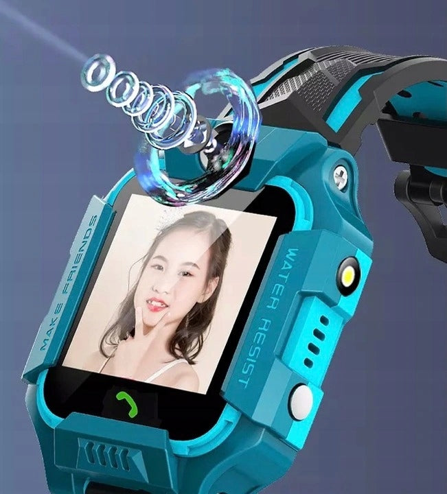 SMARTWATCH FOR CHILDREN'S WATCH LOCATOR LBS + SIM CARD FREEBIE Color red