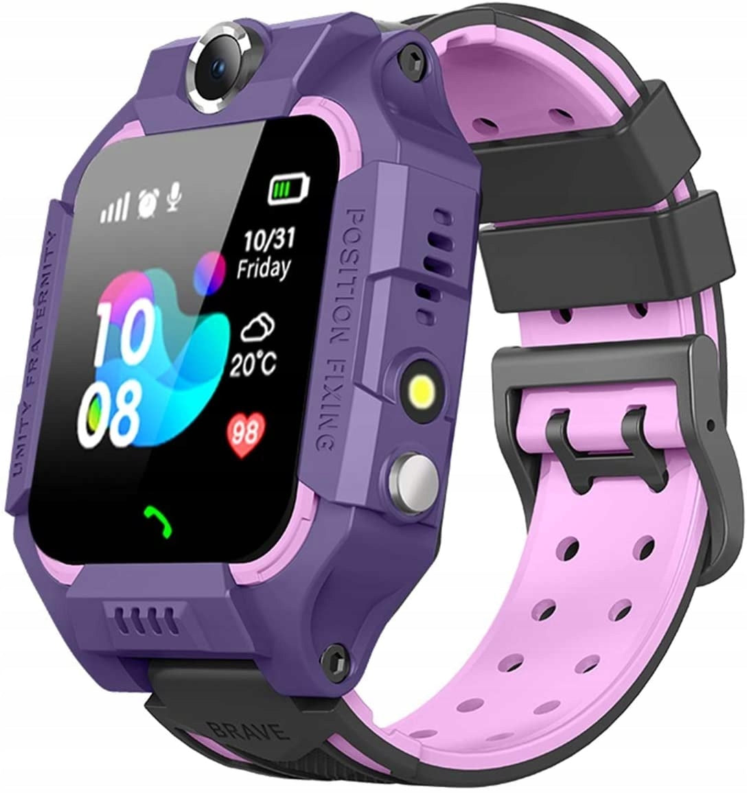 SMARTWATCH FOR CHILDREN WATCH CAMERA LOCATOR WATERPROOF GPS SMARTBAND Packaging status original