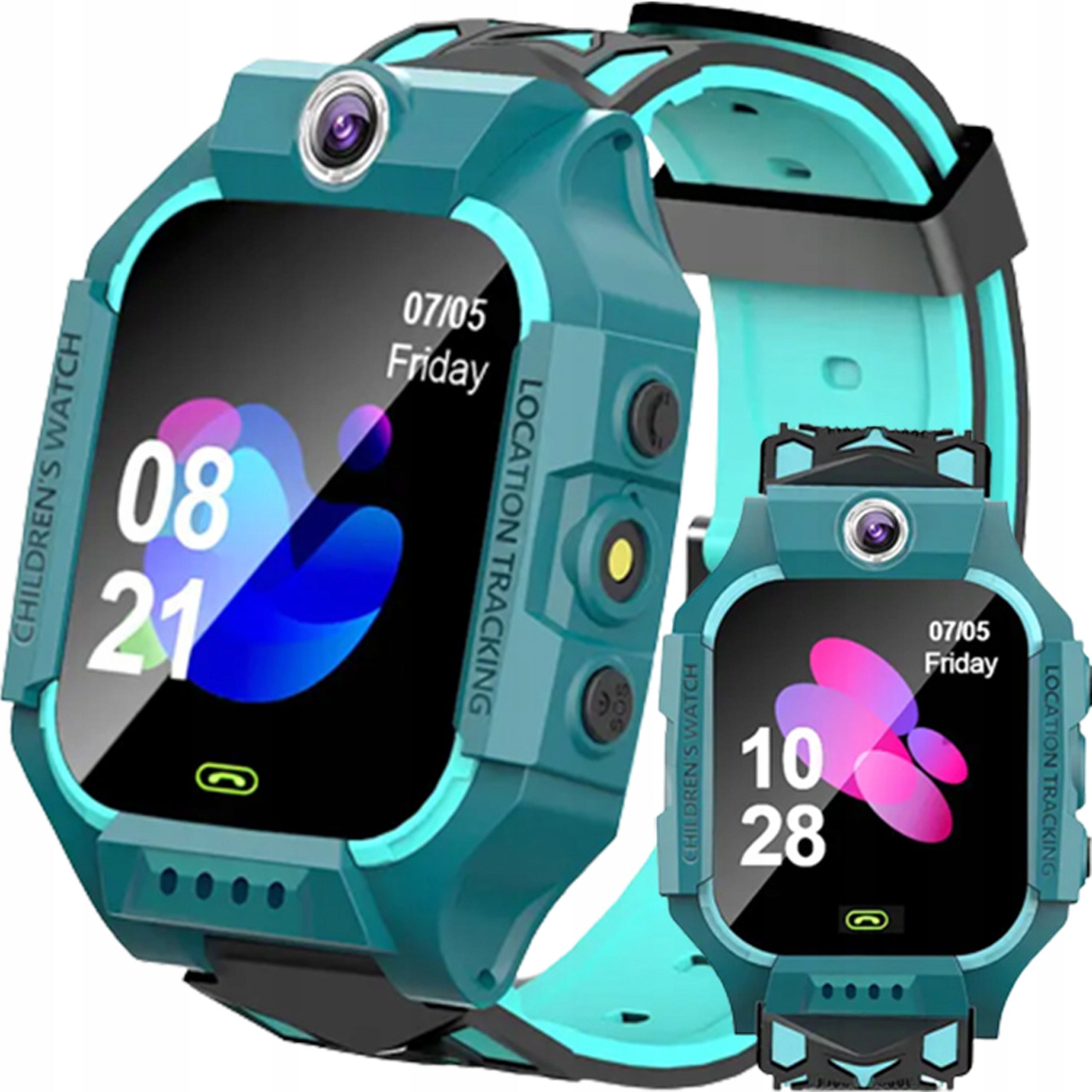 SMARTWATCH FOR CHILDREN WATCH LOCATION GPS BUTTON SAUCE CARD SIM CAMERA