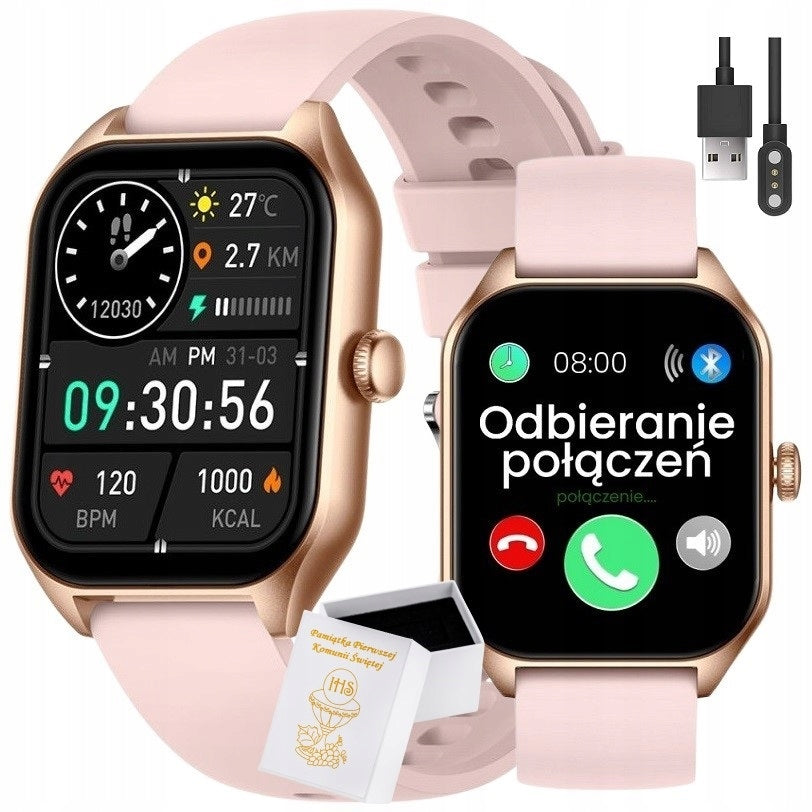 SMARTWATCH FOR GIRLS GIFT FOR COMMUNION + HANDBAG
