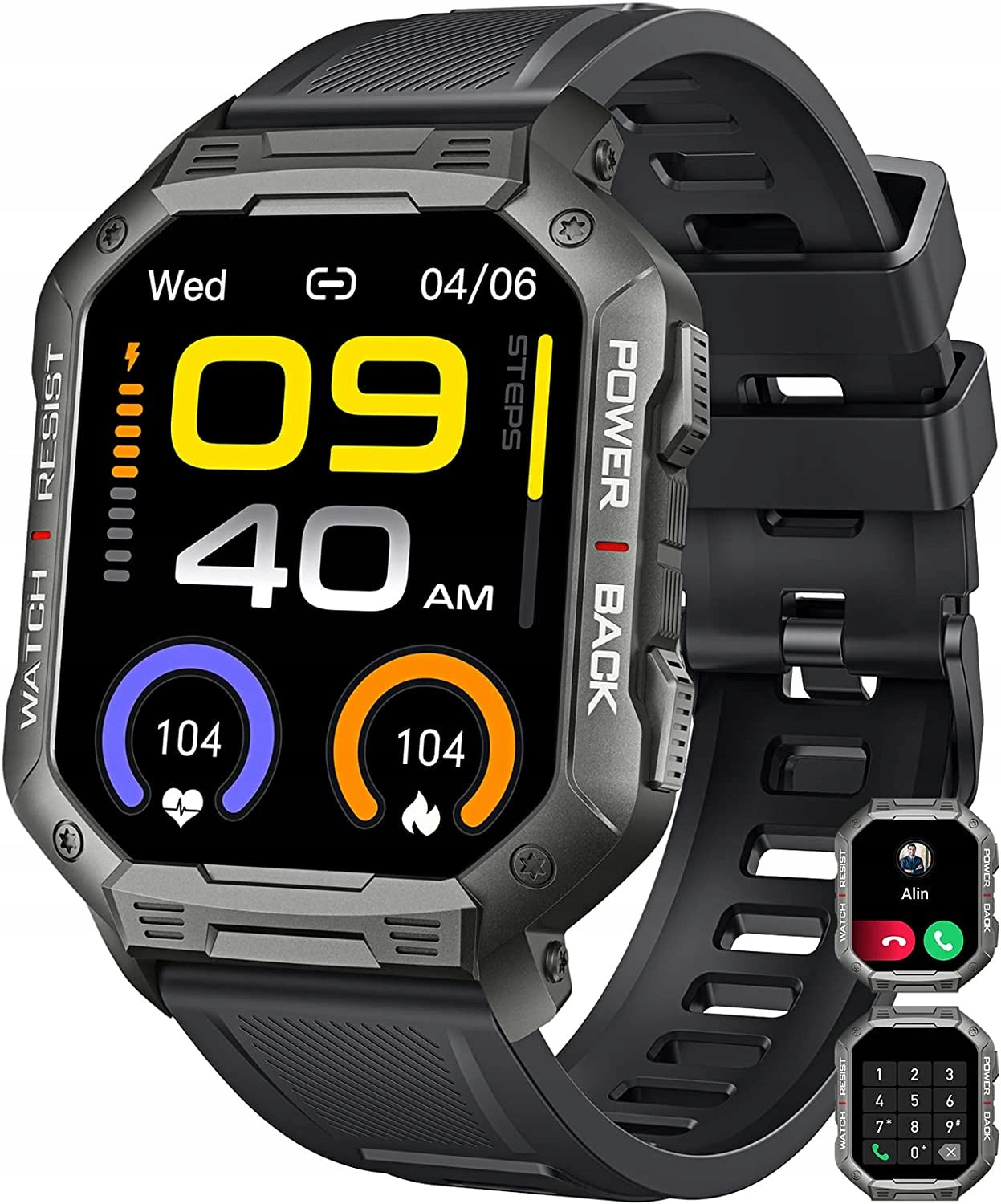 SMARTWATCH FOR MEN BLUETOOTH BLUE