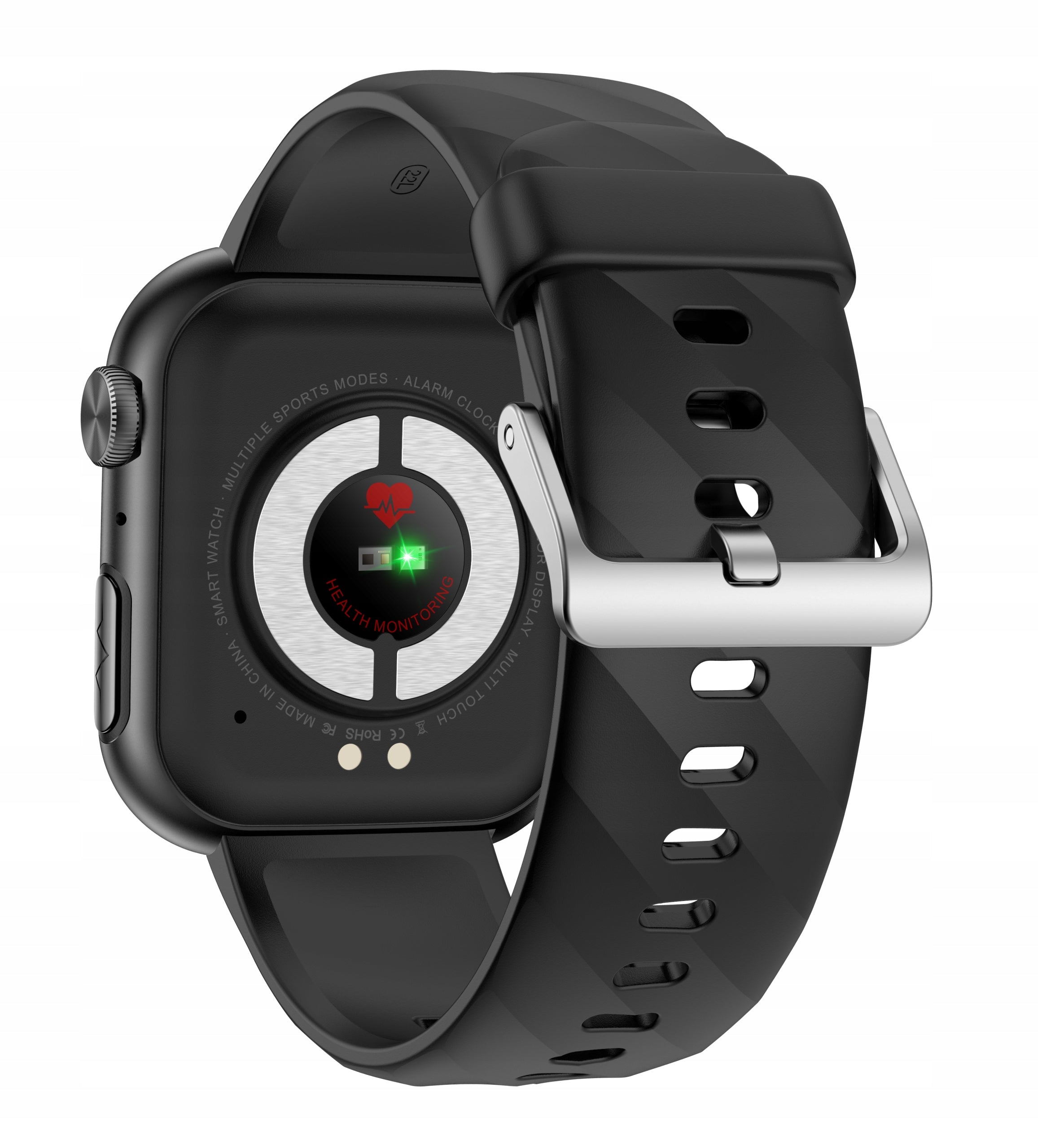 SMARTWATCH FOR SENIOR WITH ECG BLOOD PRESSURE MONITOR GLUCOSE METER PULSE Polish Packaging status original