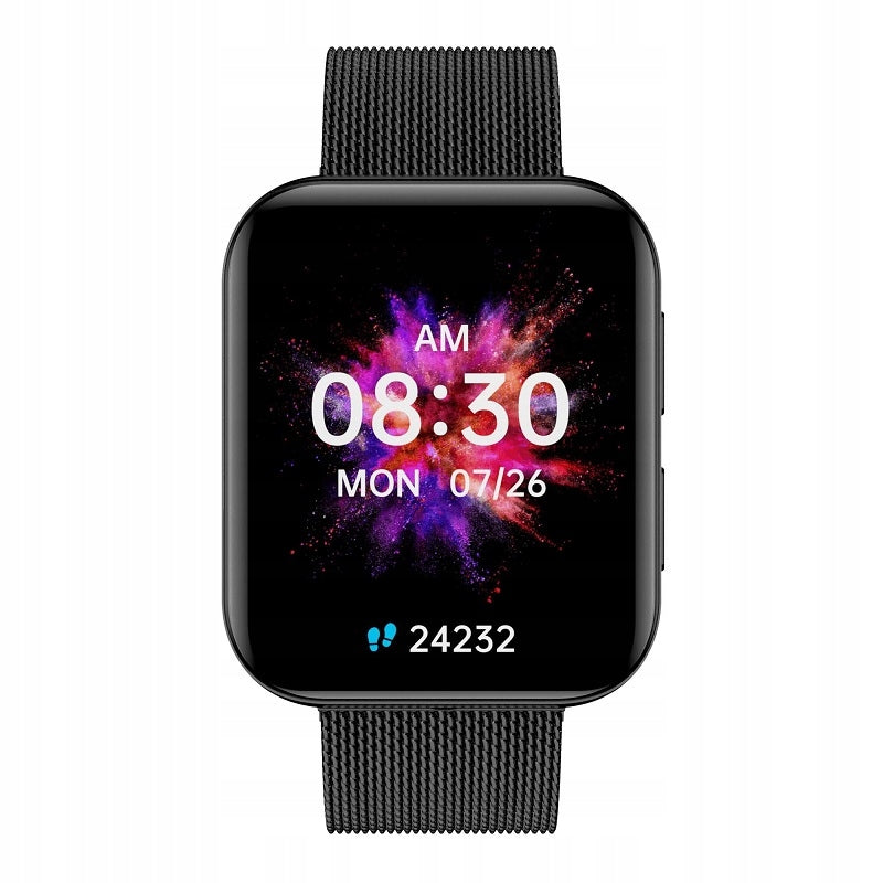 SMARTWATCH GARETT GRC MAXX BLACK STEEL Packaging status original