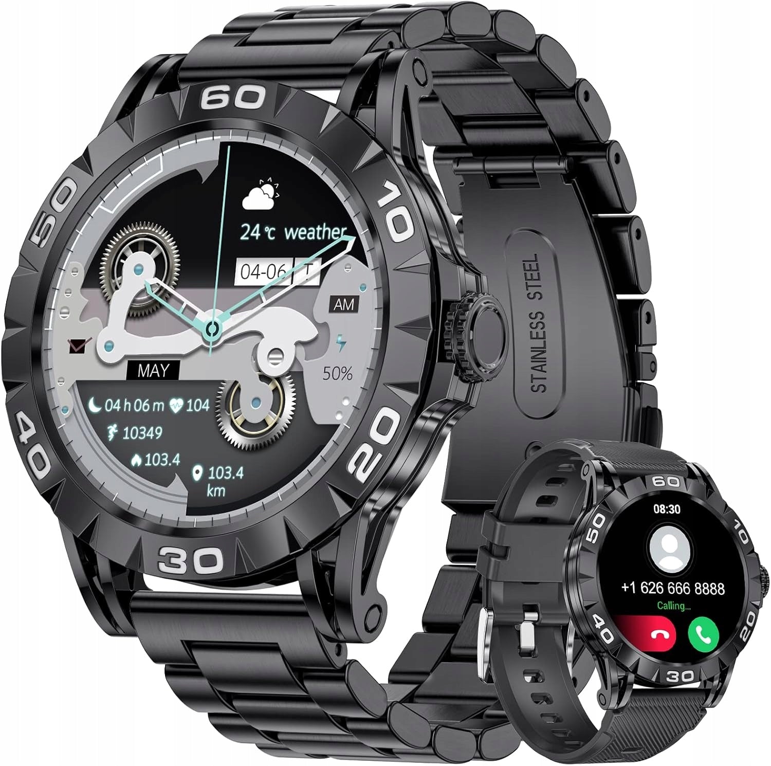 SMARTWATCH HEART RATE MONITOR BLUETOOTH LIGE IP67 ANDROID PRO