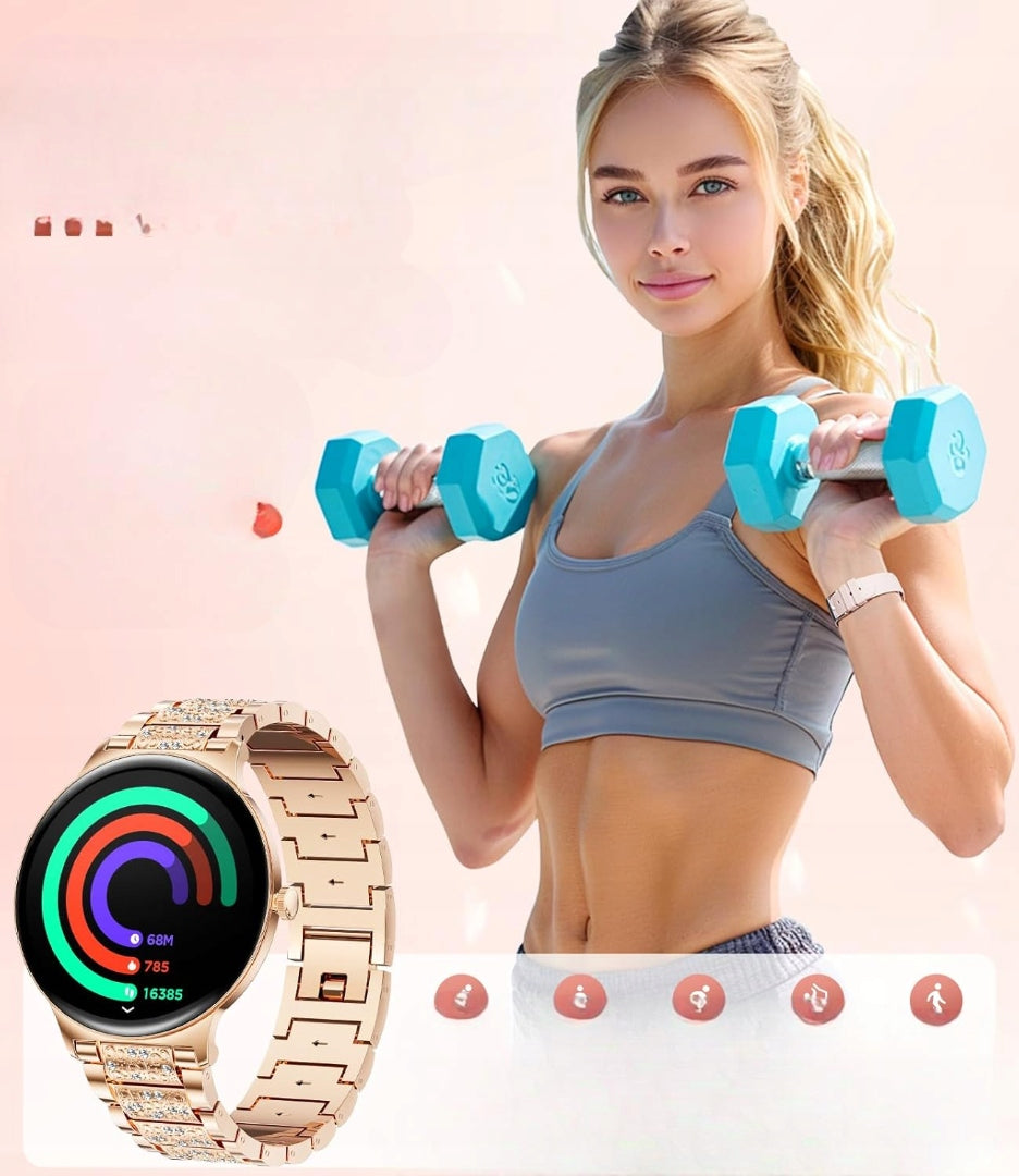 SMARTWATCH HEART RATE MONITOR BLUETOOTH LIGE IP68 ANDROID PRO Manufacturer code FV4-G