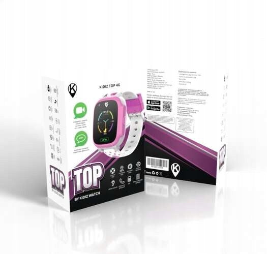 SMARTWATCH KIDIZ TOP 4G PINK WATCH Packaging status original