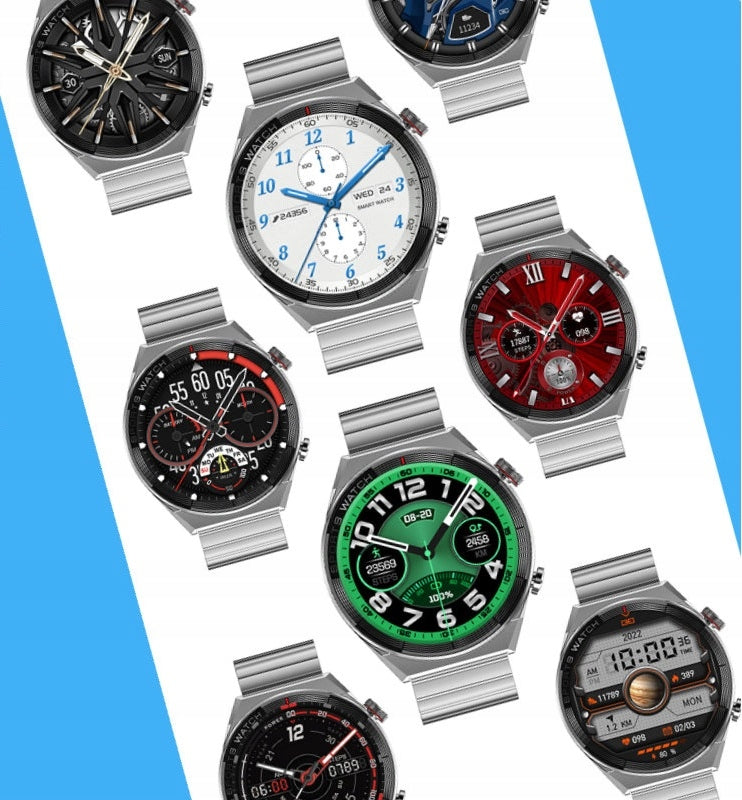 SMARTWATCH MEN'S CONVERSATION MENU PL SPORTS STEPS Packaging status original