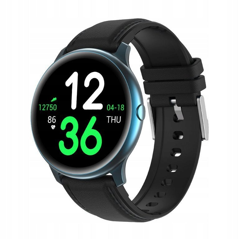 SMARTWATCH MEN'S G. Rossi G.RSWSF1-6F1-1 blue/black + additional STRAP + GAME Color black