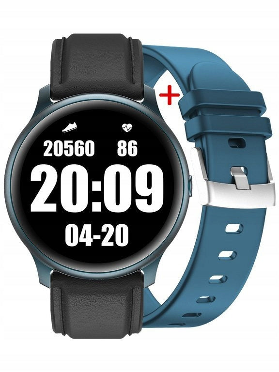 SMARTWATCH MEN'S G. Rossi G.RSWSF1-6F1-1 blue/black + additional STRAP + GAME