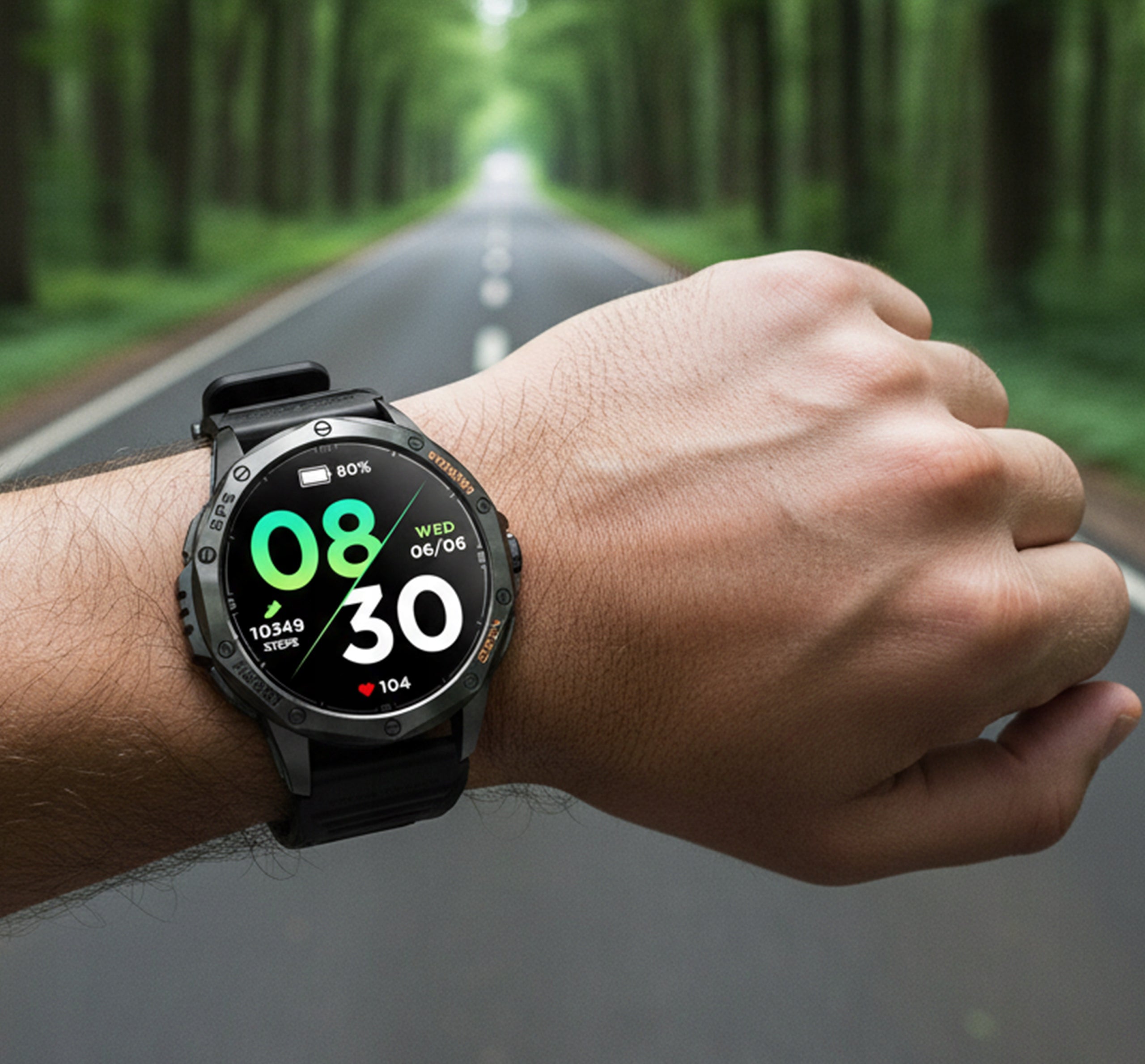 SMARTWATCH MEN'S GPS MENU POLISH WATERPROOF IP 69 SPORT TALK MENU PL Manufacturer code Smartwatch męski wodoodporny GPS polskie MENU