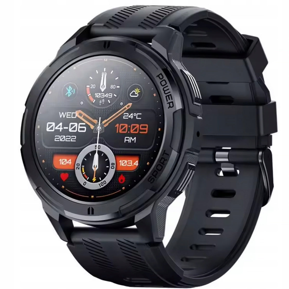SMARTWATCH MEN'S MENU CONNECTIONS POLISH SPORT RNCF26 Color black