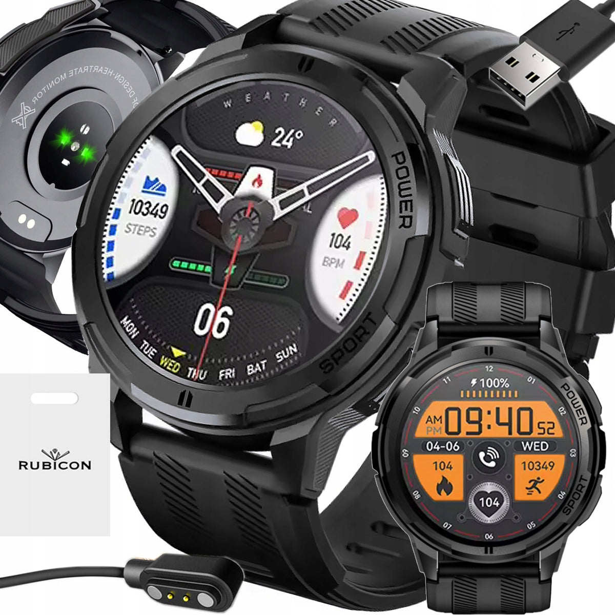 SMARTWATCH MEN'S MENU CONNECTIONS POLISH SPORT RNCF26