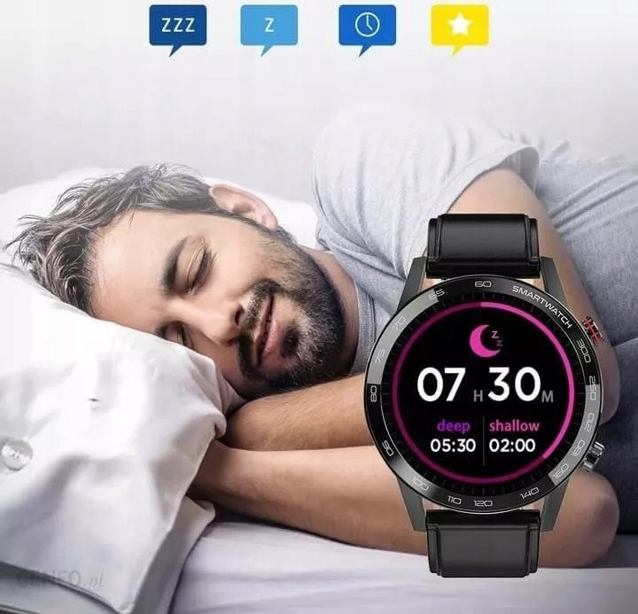 SMARTWATCH MEN'S SPORTS Waterproof Fitness, Bluetooth, 46mm Sleep Monitor Packaging status original