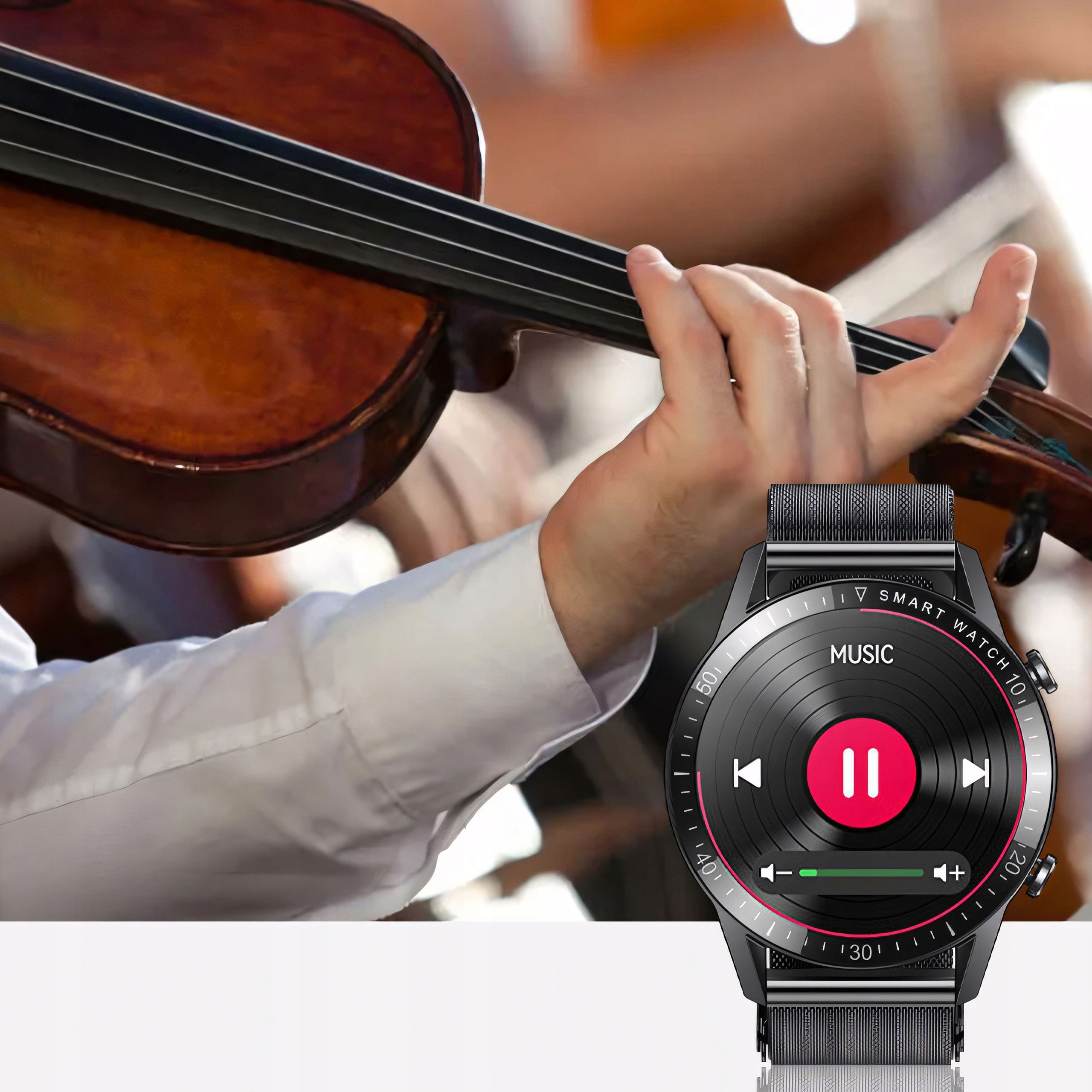 SMARTWATCH MEN'S TALK PL MENU SPORTS MODES HEALTH Manufacturer code R-E743