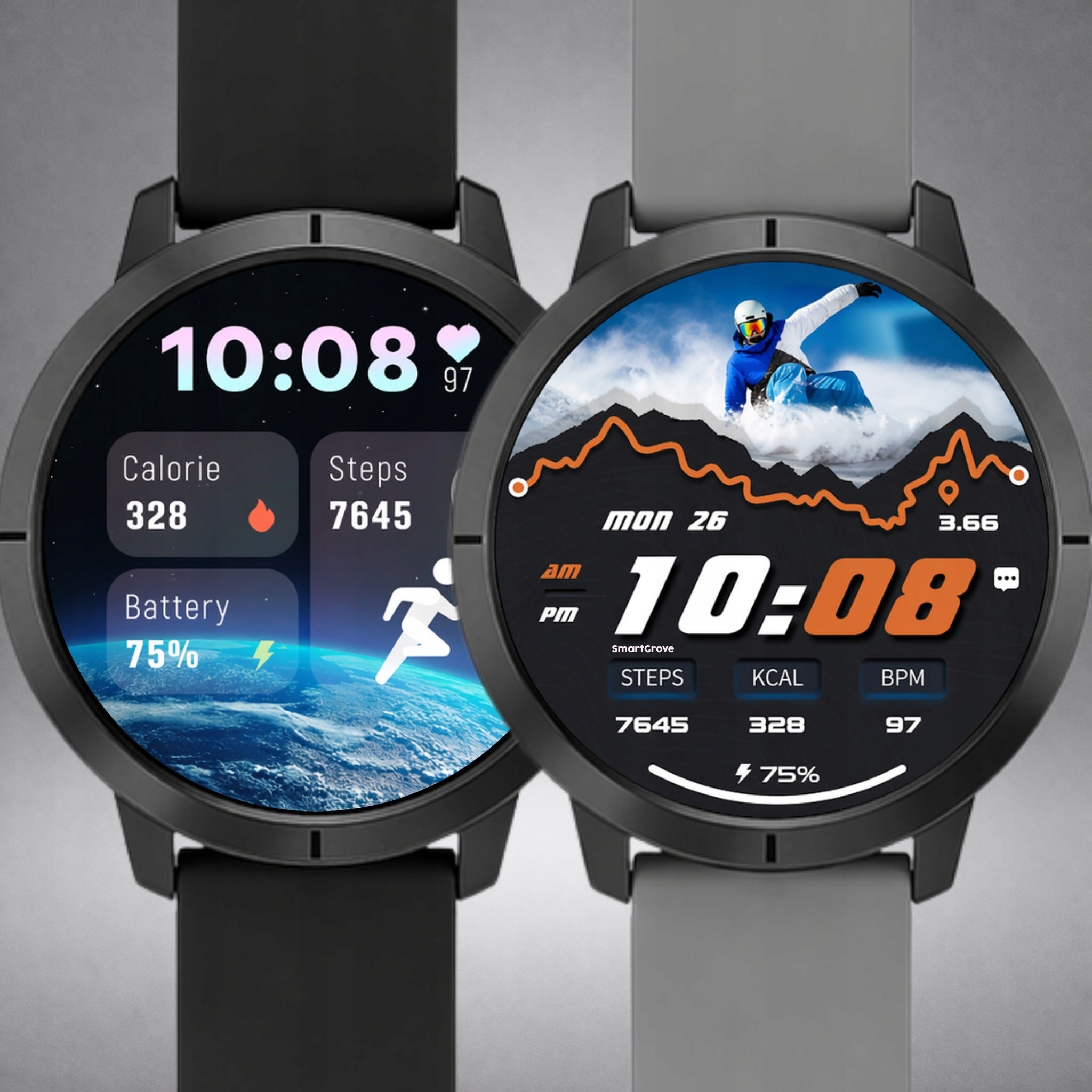 SMARTWATCH MEN'S WATCH GPS WATERPROOF AMOLED TALK SMART WATCH Manufacturer code SG07