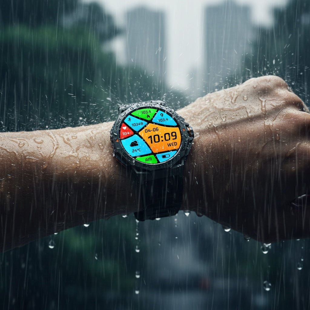 SMARTWATCH MEN'S WATCH MENU PL TALK WATERPROOF PULSE PRESSURE SPORT EAN (GTIN) 5906639825944