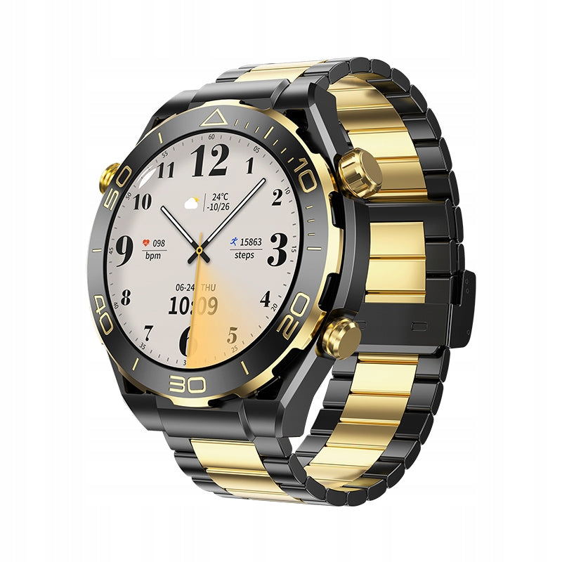 SMARTWATCH MEN'S WATCH POLISH MENU TALK NOTIFICATIONS PULS AMOLED Manufacturer code AK59