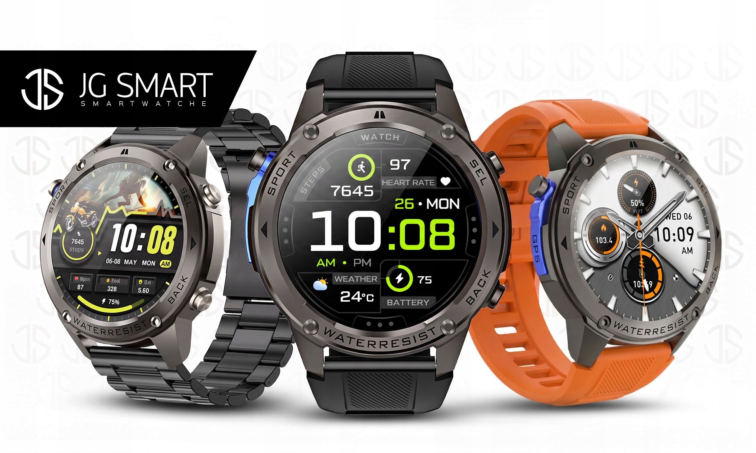 SMARTWATCH MEN'S WATERPROOF TALK MENU PL GPS AMOLED SMART WATCH Packaging status original