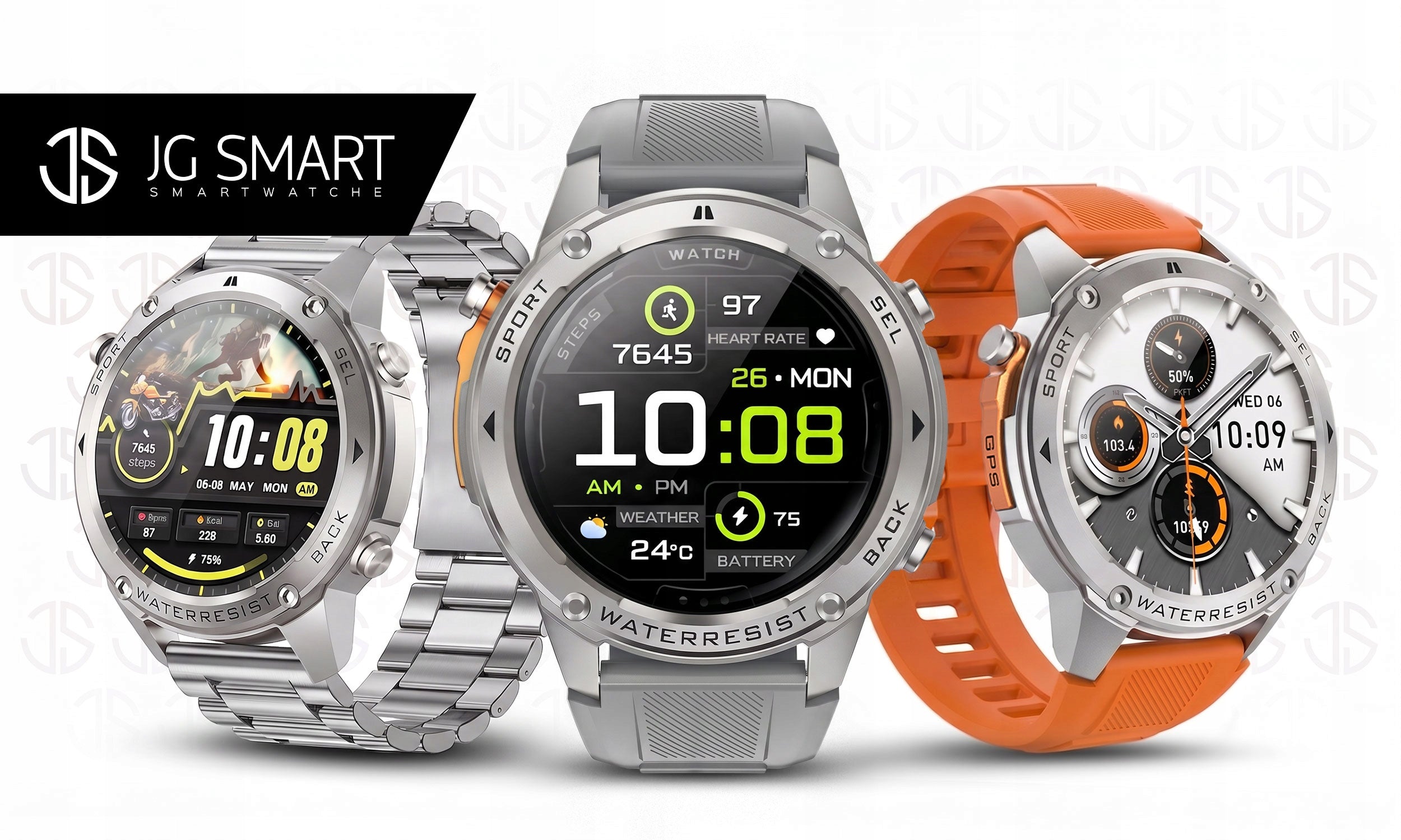 SMARTWATCH MEN'S WATERPROOF TALK MENU PL GPS AMOLED SMART WATCH Packaging status original