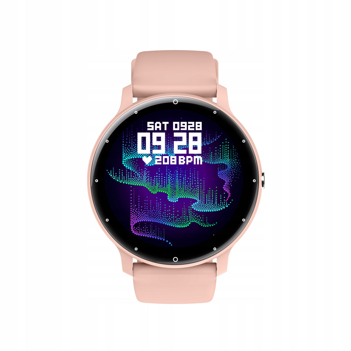 SMARTWATCH PINK WOMEN'S EKG SPORT BEAUTIFUL EXPRESS! Color pink