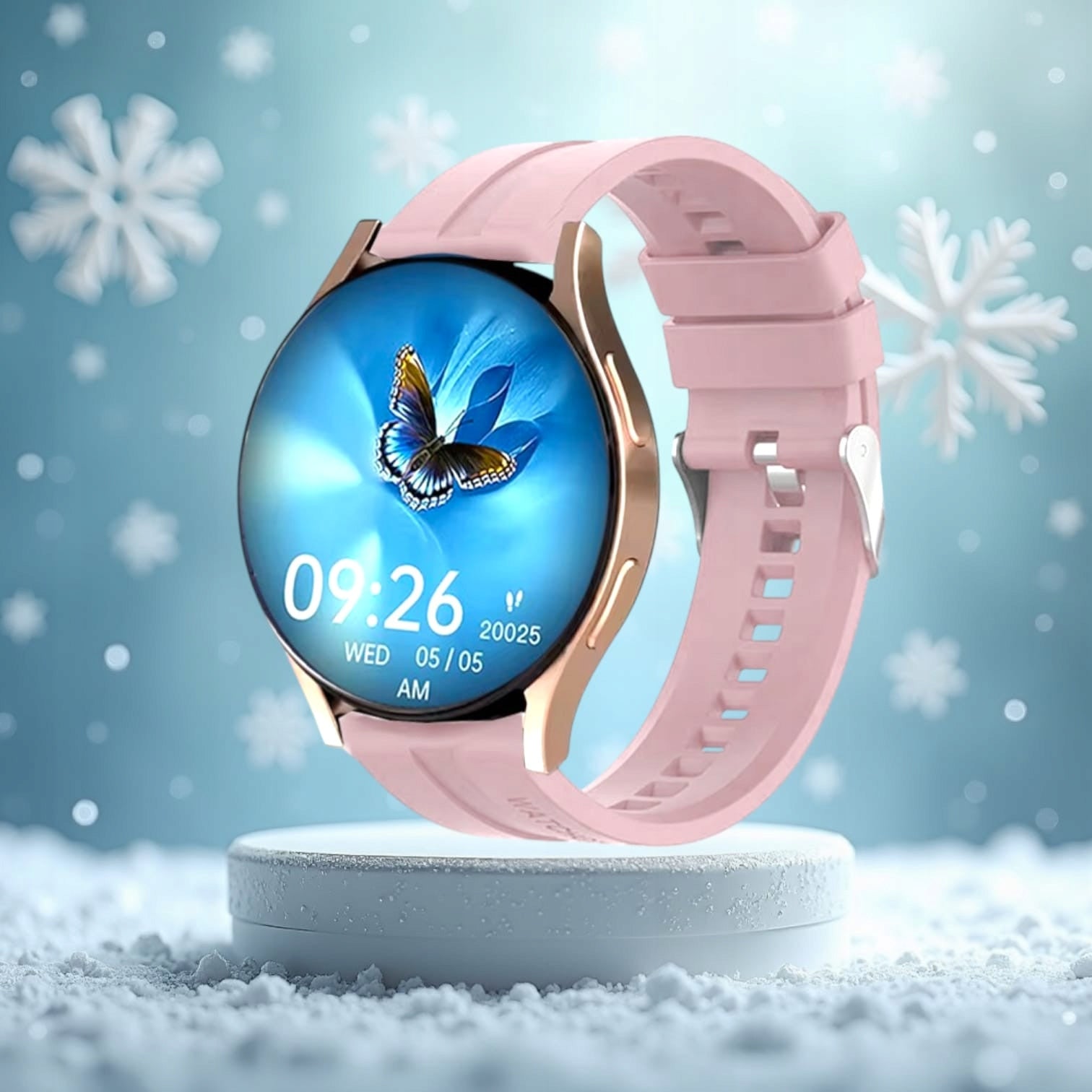 SMARTWATCH PL TALK SPORT SMART WATCH 2 STRIPES WATCH PRO LIMITED Color pink