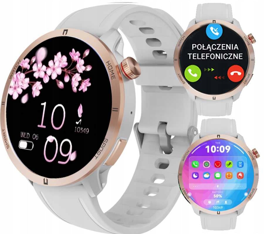 SMARTWATCH POLISH MENU TALK SPORT SMART WATCH STYLISH Color pink