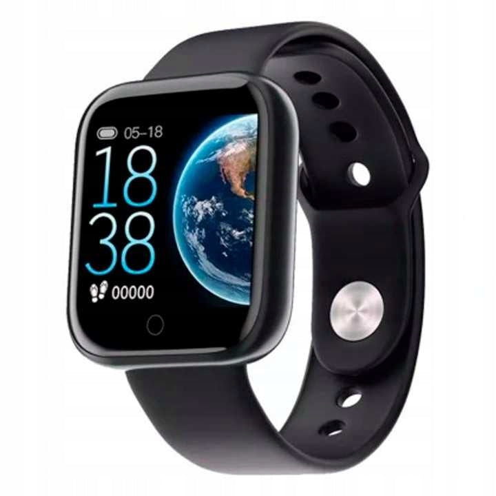 SMARTWATCH SMARTBAND WATCH STEP CAL PRESSURE Strap material rubber
