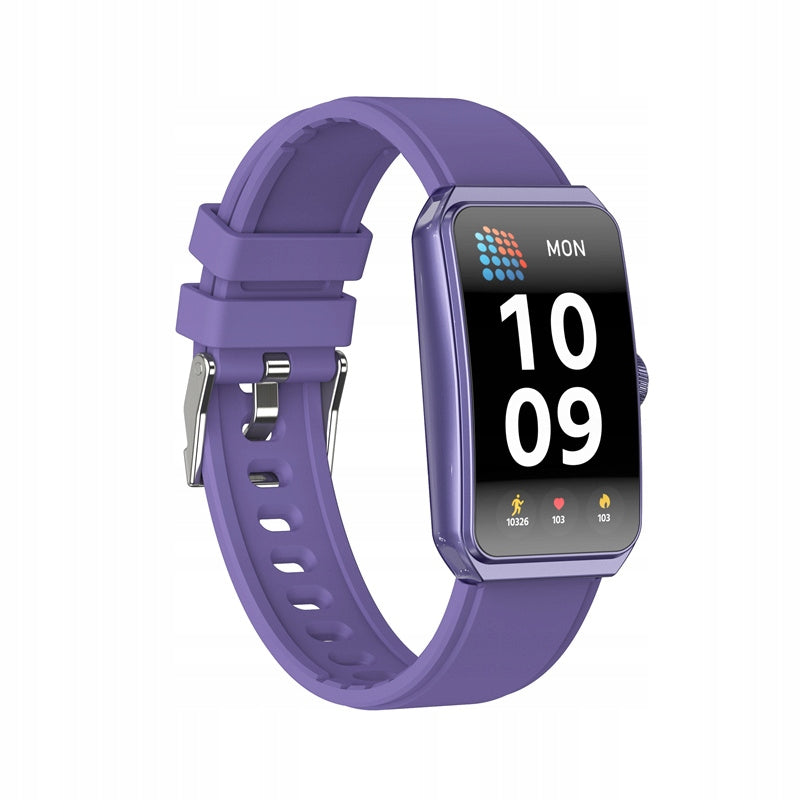 SMARTWATCH SMARTBAND WOMEN'S NEW AMOLED PRESSURE HEALTH SPORT MENU POLISH Packaging status original
