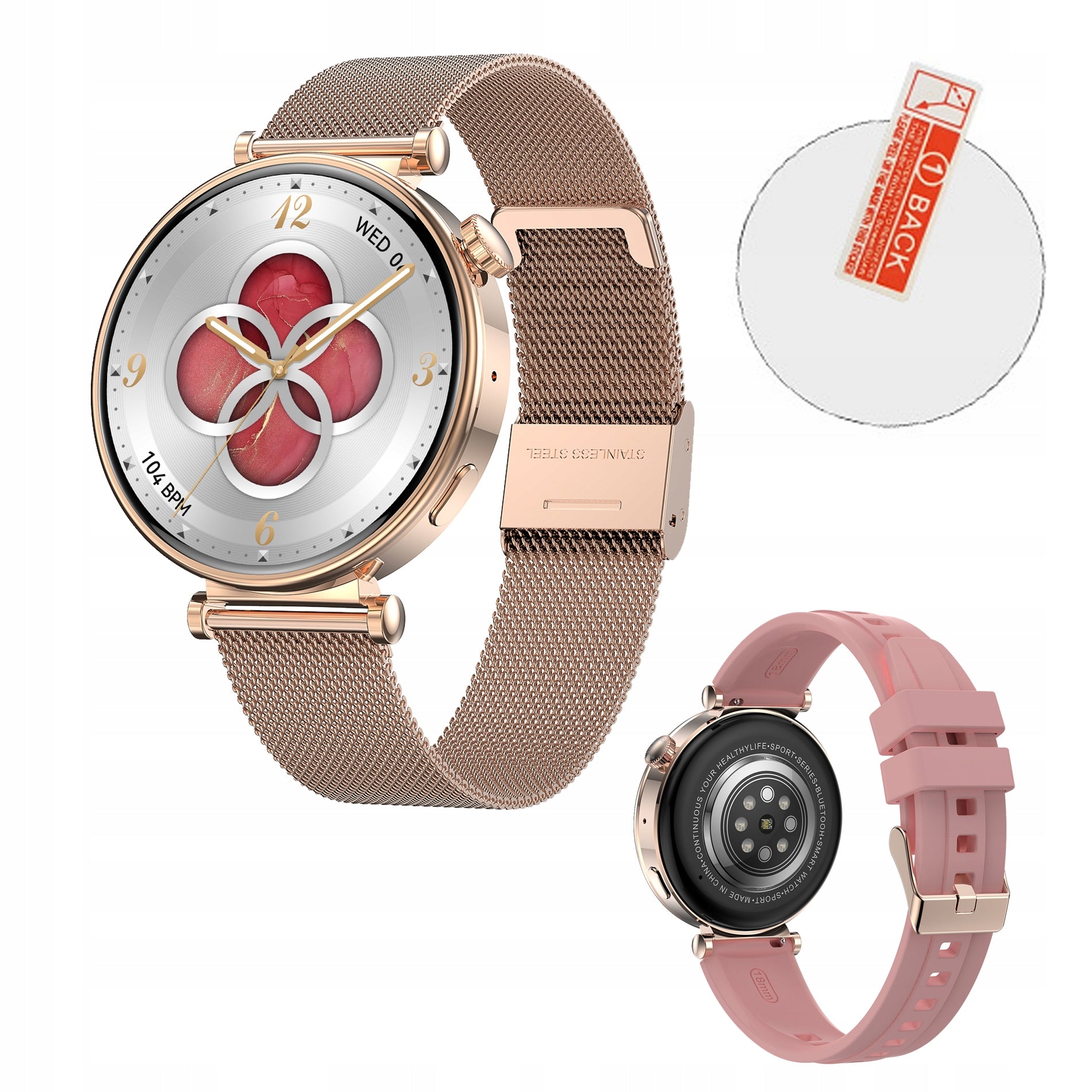 SMARTWATCH SPORTS EKG TALK BT WOMEN'S NOTIFICATIONS AMOLED Brand no brand