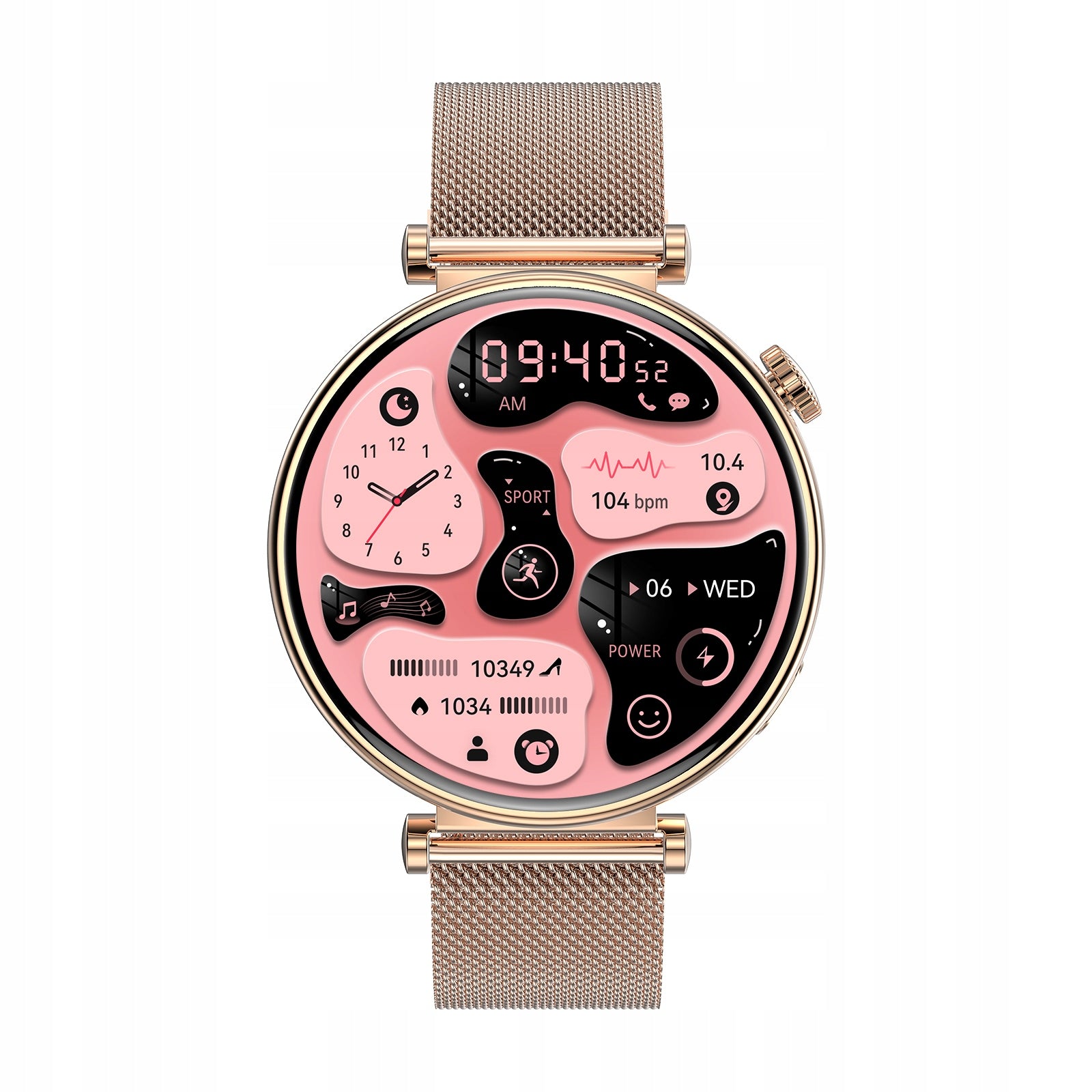 SMARTWATCH SPORTS EKG TALK BT WOMEN'S NOTIFICATIONS AMOLED Model other