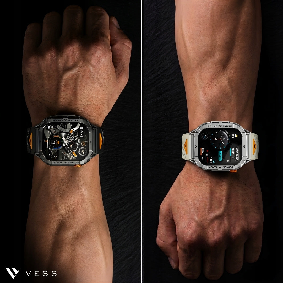 SMARTWATCH SPORTS MEN'S BLUETOOTH CONNECTION WATERPROOF PL MENU Packaging status original