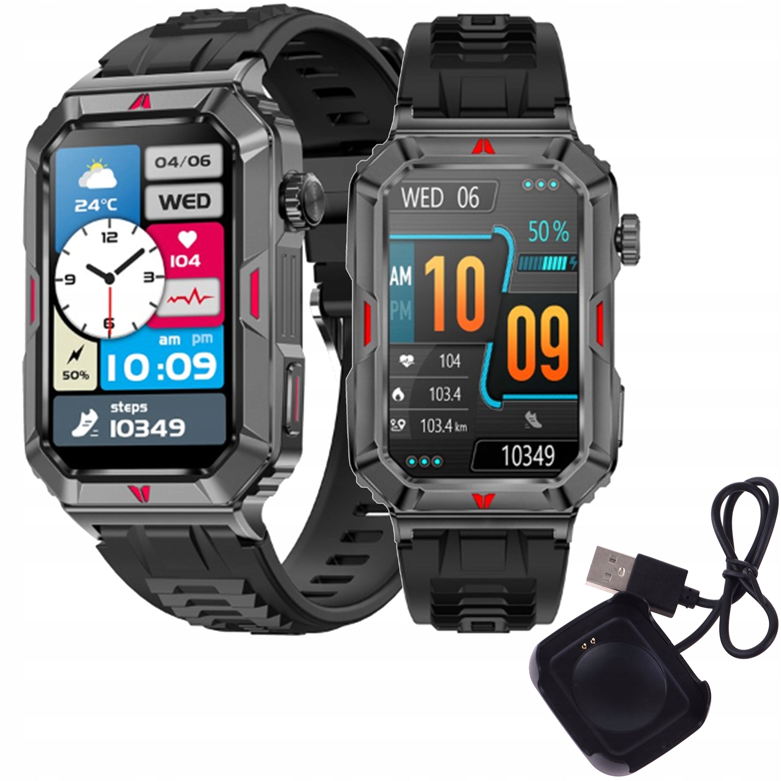 SMARTWATCH SPORTS WATCH SMARTBAND TALK WOMEN'S SMART WATCH PULSE EAN (GTIN) 5906306123014