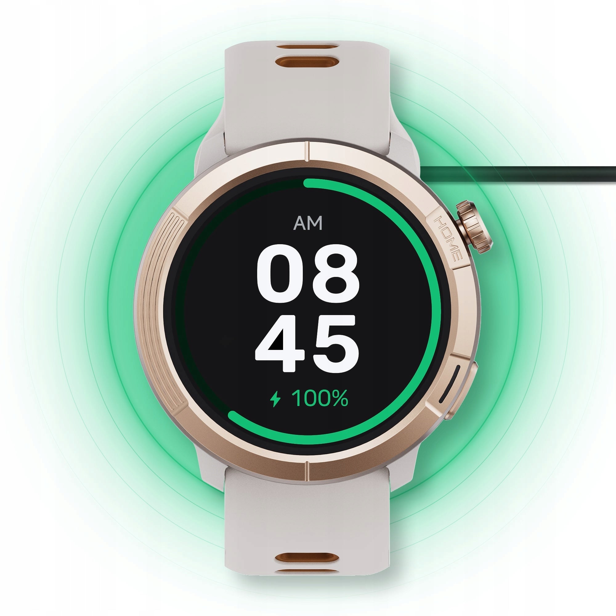 SMARTWATCH Sports Watch PRO AI 46mm GPS AMOLED Gold TALK Titanium Manufacturer code Smartwatch wodoodporny 3 ATM lokalizacja GPS
