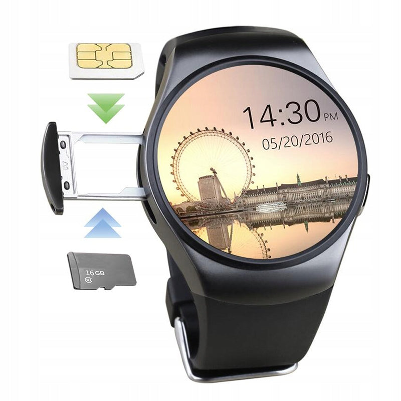 SMARTWATCH UNISEX SPORTS ELEGANT Heart Rate Monitor SIM Card Android and iOS EAN (GTIN) 5906746023189
