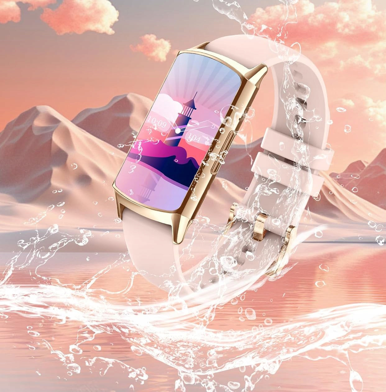 SMARTWATCH WATCH BLACK AMOLED TALK PRO SPORTS MENU PL WOMEN Packaging status original
