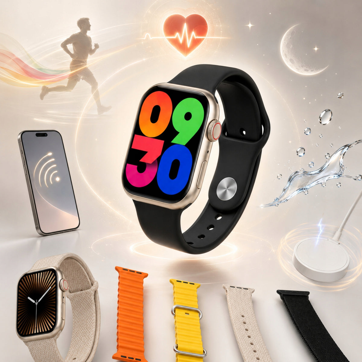 SMARTWATCH WATCH C69 PRO 49MM SET 7IN1 5 BLUETOOTH TALK BARS IP67 Manufacturer code Smartwatch Zegarek Zestaw Menu PL Rozmowy