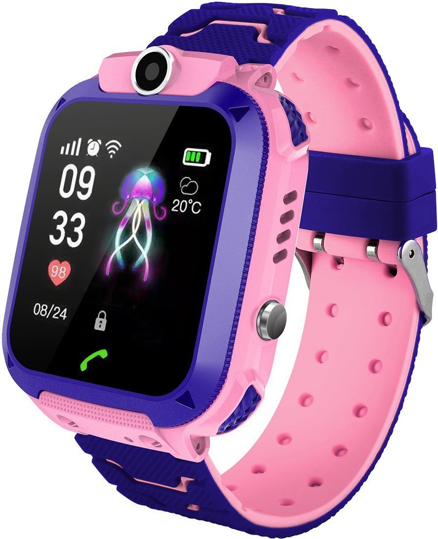 SMARTWATCH WATCH FOR GIRLS PINK FOR CARD SIM GSM WATERPROOF Packaging status original