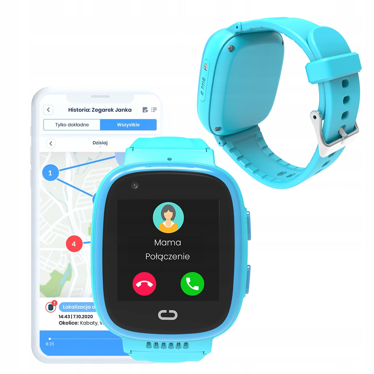 SMARTWATCH WATCH FOR KIDS | GPS LOCATOR | SAUCE FUNCTION | CONVERSATIONS Packaging status original