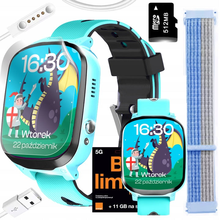SMARTWATCH WATCH PHONE FOR CHILDREN TALK MUSIC SIM WITH GAMES FLASHLIGHT Manufacturer code SMARTWATCH ZEGAREK TELEFON DLA DZIECI