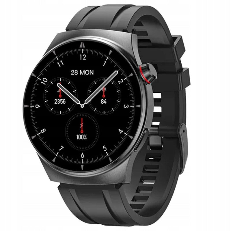 SMARTWATCH WATCH POLISH MENU TALK SPORT SMART WATCH MEN BLACK Color black
